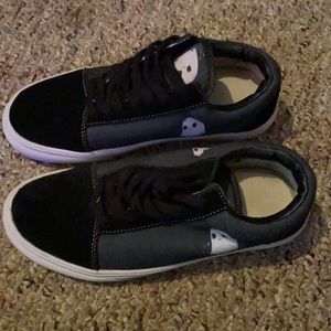 Sad ghost club three in skater sneakers